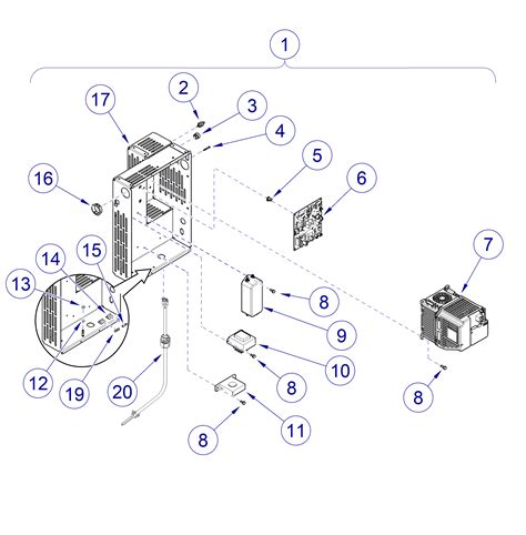 electrical control box for compressor|Midmark® Smart Air Compressor Electrical Control Box.